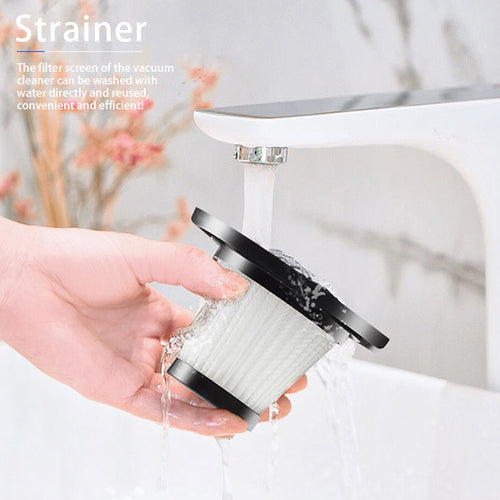 Portable car vacuum accessories and product view